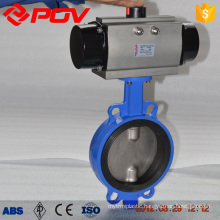 d671x cast iron wafer pneumatic butterfly valve